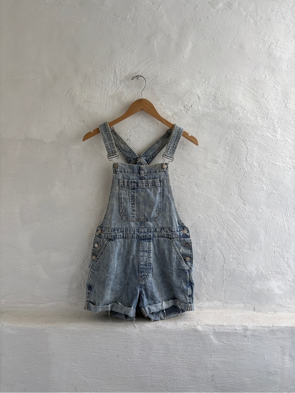 GAP denim overalls size small